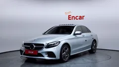 2021 Mercedes-Benz C-Class C200 AMG Line, серебристый — фото 1