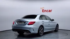 2021 Mercedes-Benz C-Class C200 AMG Line, серебристый — фото 2