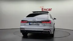 2021 Audi A6 45 TFSI Quattro Premium, белый — фото 4