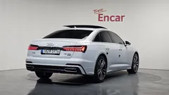 2021 Audi A6 45 TFSI Quattro Premium, белый — фото 2