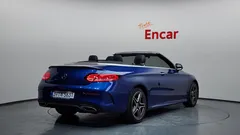 2022 Mercedes-Benz C-Class C200 Cabriolet, синий — фото 2