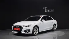 2022 Audi A4 40 TFSI Premium, белый — фото 1