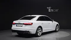 2022 Audi A4 40 TFSI Premium, белый — фото 2