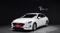 2022 Hyundai Sonata 2.0 LPG(rental car), белый — фото 1