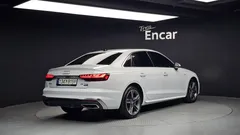 2021 Audi A4 45 TFSI Quattro Premium, белый — фото 2