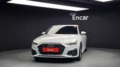 2021 Audi A4 45 TFSI Quattro Premium, белый — фото 3