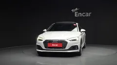 2021 Audi A5 40 TFSI Quattro Sportback, белый — фото 3