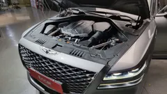 2021 Genesis GV80 3.0 Diesel AWD, серебристый — фото 6