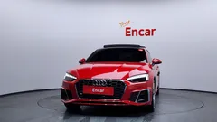 2021 Audi A5 40 TFSI Quattro Premium Sportback, красный — фото 3
