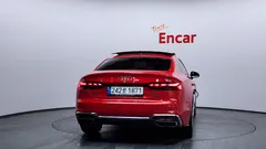 2021 Audi A5 40 TFSI Quattro Premium Sportback, красный — фото 4