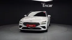 2021 Genesis G70 Gasoline 2.0T 4WD, белый — фото 3