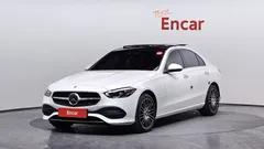 2022 Mercedes-Benz C-Class C200 4MATIC Avantgarde, белый — фото 1