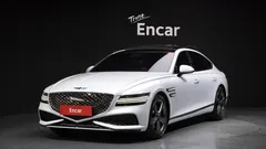 2022 Genesis G80 Gasoline 2.5 Turbo AWD, белый — фото 1