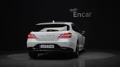 2023 Genesis G70 Gasoline 2.0T 2WD, белый — фото 4