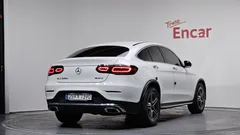 2021 Mercedes-Benz GLC-Class GLC220 d 4MATIC Coupe, белый — фото 2