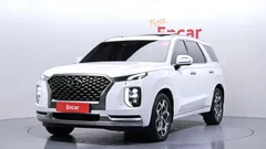 2022 Hyundai Palisade Diesel 2.2 2WD, белый — фото 1