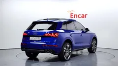 2021 Audi SQ5 3.0 TFSI Quattro, синий — фото 2