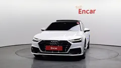 2021 Audi A7 55 TFSI Quattro Premium, белый — фото 3