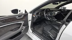2021 Audi A7 55 TFSI Quattro Premium, белый — фото 10