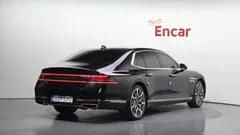 2023 Genesis G90 Gasoline 3.5 Turbo e-S/C AWD, чёрный — фото 2