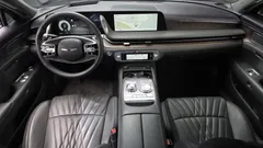 2023 Genesis G90 Gasoline 3.5 Turbo e-S/C AWD, чёрный — фото 7