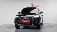 2021 Audi Q5 45 TFSI Quattro Premium, чёрный — фото 3