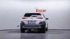 2022 Hyundai Kona Gasoline 1.6 Turbo 4WD, белый — фото 4