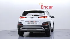 2023 Hyundai Kona Gasoline 1.6 Turbo 2WD, белый — фото 4