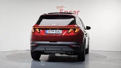 2021 Hyundai Tucson Inspiration 2WD, красный — фото 4