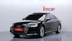 2021 Audi A8 55 TFSI Quattro LWB, чёрный — фото 1