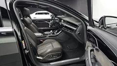 2021 Audi A8 55 TFSI Quattro LWB, чёрный — фото 10