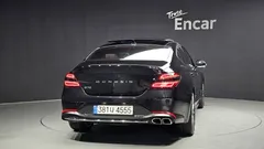 2021 Genesis G70 Gasoline 2.0T 2WD, чёрный — фото 4