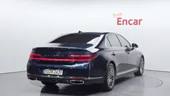 2021 Genesis G90 3.8 AWD, синий — фото 2
