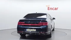 2021 Genesis G90 3.8 AWD, синий — фото 4