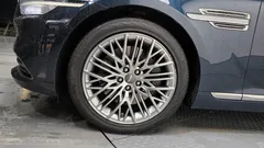 2021 Genesis G90 3.8 AWD, синий — фото 5