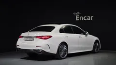 2022 Mercedes-Benz C-Class C300 AMG Line, белый — фото 2