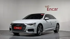 2021 Audi A6 45 TFSI Quattro Premium, белый — фото 1