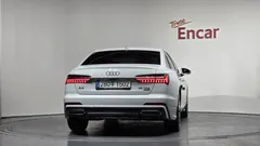 2021 Audi A6 45 TFSI Quattro Premium, белый — фото 4