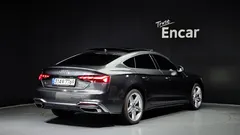 2021 Audi A5 40 TFSI Quattro Premium Sportback, серый — фото 2