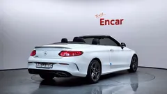 2022 Mercedes-Benz C-Class C200 Cabriolet, белый — фото 2