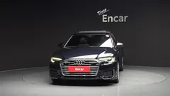 2021 Audi A6 40 TDI Quattro Premium, синий — фото 3