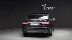 2021 Audi A6 40 TDI Quattro Premium, синий — фото 4