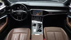 2021 Audi A6 40 TDI Quattro Premium, синий — фото 7