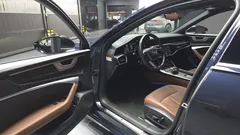 2021 Audi A6 40 TDI Quattro Premium, синий — фото 10