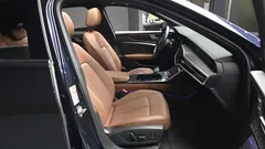 2021 Audi A6 40 TDI Quattro Premium, синий — фото 11