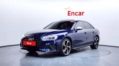 2023 Audi S4 3.0 TFSI Quattro, синий — фото 1