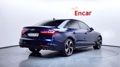 2023 Audi S4 3.0 TFSI Quattro, синий — фото 2