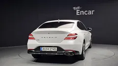 2021 Genesis G70 Gasoline 2.0T 2WD, белый — фото 4