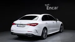 2022 Mercedes-Benz C-Class C300 AMG Line, белый — фото 2
