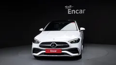 2022 Mercedes-Benz C-Class C300 AMG Line, белый — фото 3